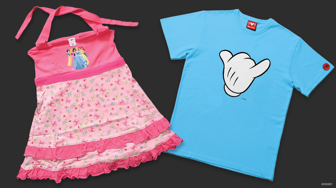 Esprit Disney  Princess dress and Mickey T-shirt