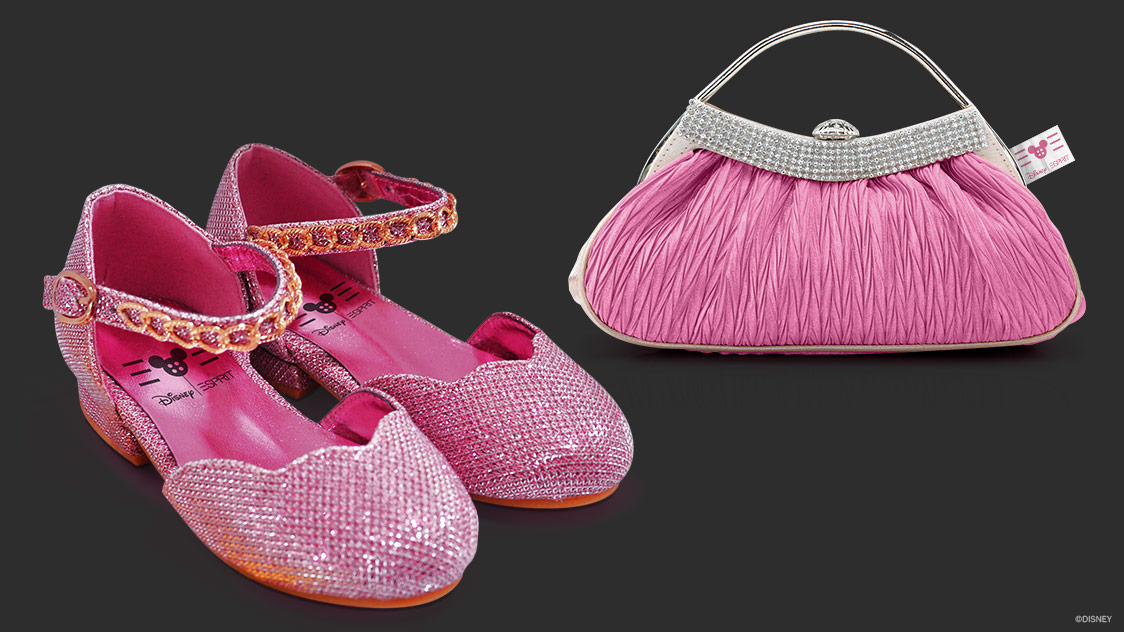 Esprit Disney Princess shoes and clutch bag