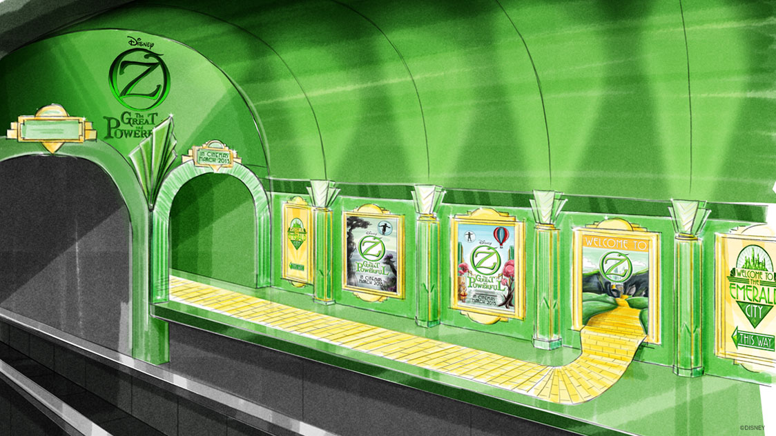 Oz Tube Station Make Over