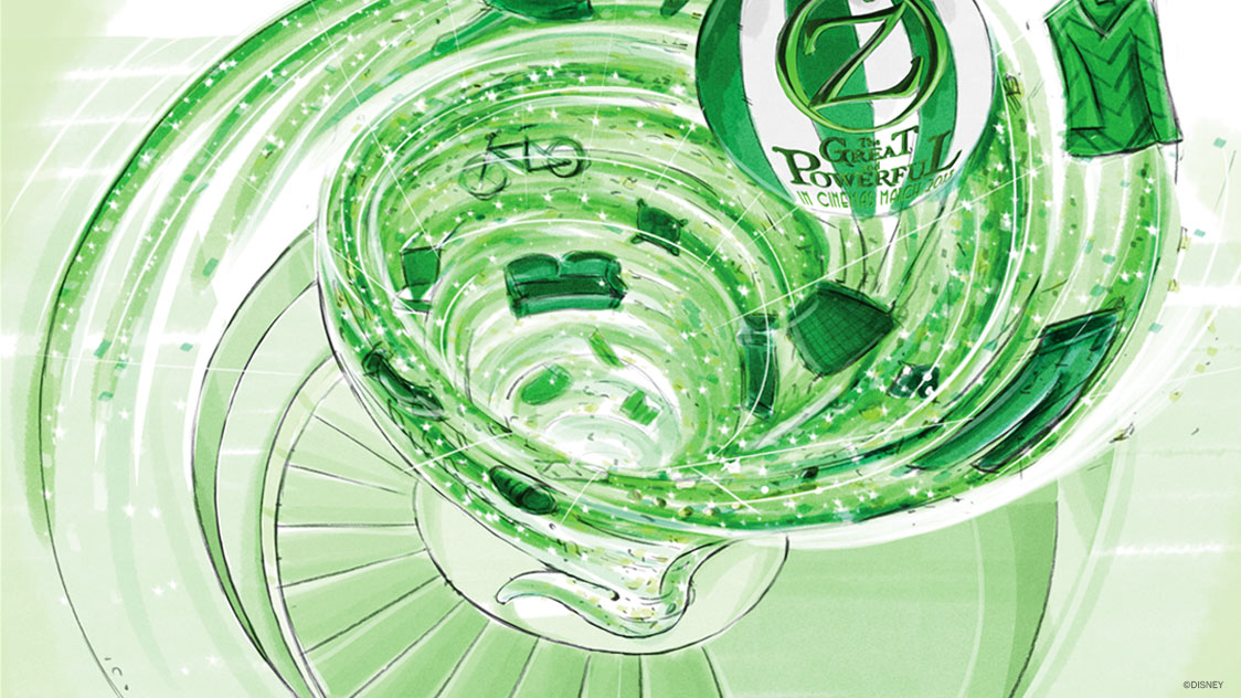 Oz In-store Swarovski Tornado